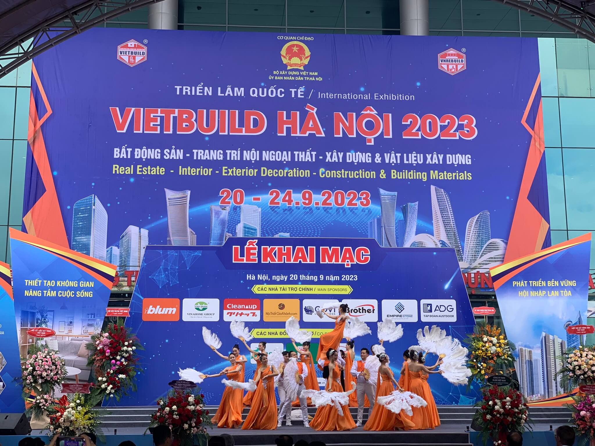 DDT tham gia triển lãm quốc tế Vietbuild Hà Nội 2023 lần thứ 2
