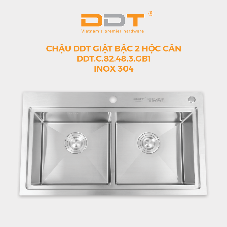 Chậu giật bậc 2 hộc cân DDT.C.82.48.3.GB1