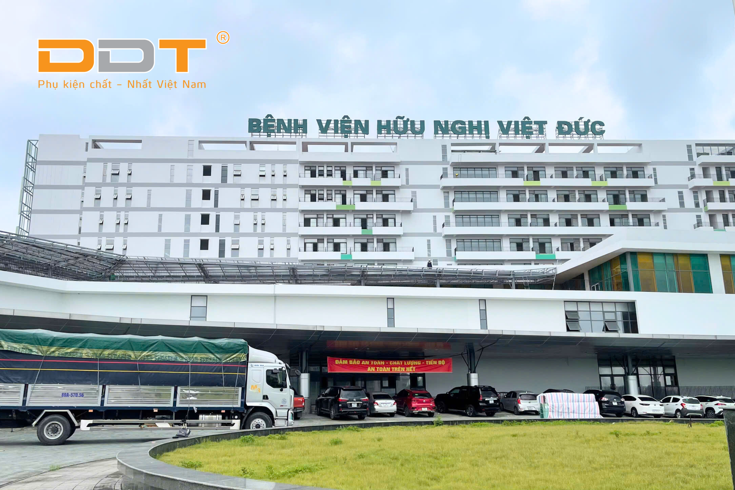 DDT đồng hành trong dự án tại Bệnh viện Hữu Nghị Việt – Đức