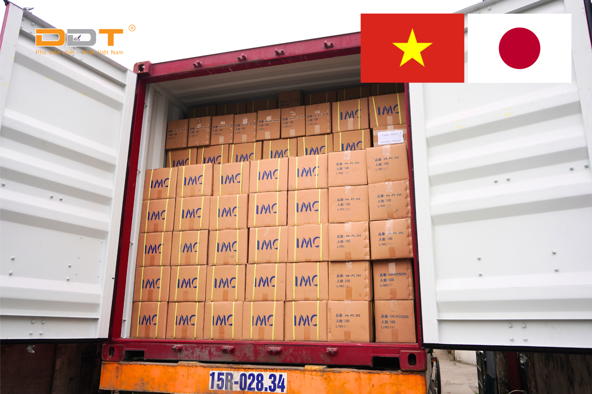 DDT xuất khẩu đơn hàng đầu tiên sang Nhật Bản trong năm 2026