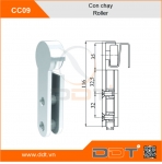 Bộ cửa trượt ray uốn – CT09