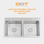 Chậu mặt bằng 2 hộc cân DDT.C.100.50.3.MB2