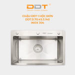 Chậu 1 hộc đơn DDT.D.70.45.3.140