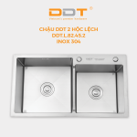 Chậu 2 hộc lệch DDT.L.82.45.2