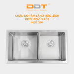 Chậu âm bàn 2 hộc lệch DDT.L.82.45.3.AB2