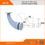 Kẹp tay vịn tấm cong – GV10