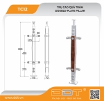 Trụ cao quả trám suốt – TC12