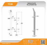 Trụ đơn cao 8ly x 55 – TC28