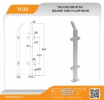 Trụ cao hộp 40×40 – TC32