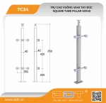 Trụ cao hộp tay đúc – TC34