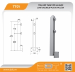 Trụ kép thấp đặc 8ly – TT01