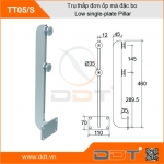 Tru đơn thấp đặc 12ly đầu tròn – TT05/S